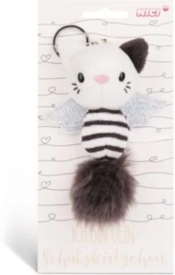 NICI Schutzkätzchen 12cm Schlüsselanhänger Aus Plüsch (46040) -Nici 15612763 03