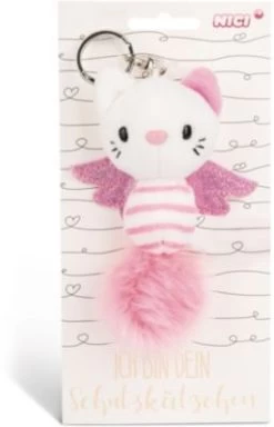 NICI Schutzkätzchen 12cm Schlüsselanhänger Aus Plüsch (46040) -Nici 15612763 04