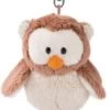Eule Oscar 10cm Schlüsselanhänger Mit Mit Drehbarem Kopf, Plüsch (46090) -Nici 15612783 01