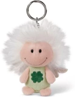 NICI Schutzengel Grün 7cm Schlüsselanhänger Mit Symbol Kleeblatt (46123)