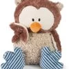 Kuscheltier Eule Oscar 50cm Mit Drehbarem Kopf, Plüsch (48079)