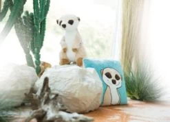 NICI Kuscheltier Erdmännchen 20cm Sitzend, Plüsch (48080) -Nici 15613518 02