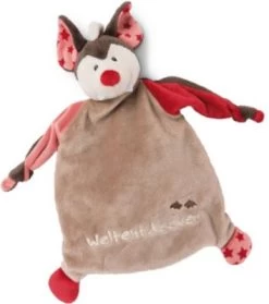 NICI Schmusetuch Fledermaus "Weltentdecker"