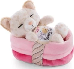 NICI Sleeping Pets Kätzchen Mit Leopardenmuster 12cm Im