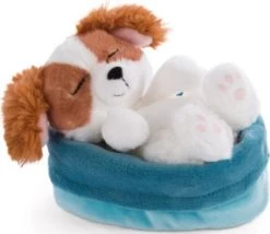 NICI Sleeping Pets Welpe Cockerspaniel 12cm Im Körbchen -Nici 23983170 02