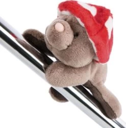 MagNICI GREEN Plüschmagnet Magnettier Maulwurf Monimole, 12 Cm (48195)