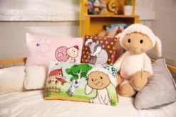 NICI Kissen Farm Friends GREEN, Rechteckig, 43 X 25 Cm (47800) -Nici 26039485 05