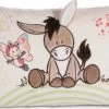 NICI Kissen Esel Und Schmetterling, Rechteckig, 43 X 25 Cm (48576) -Nici 26039493 01
