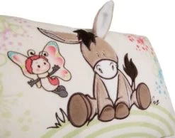 NICI Kissen Esel Und Schmetterling, Rechteckig, 43 X 25 Cm (48576) -Nici 26039493 03
