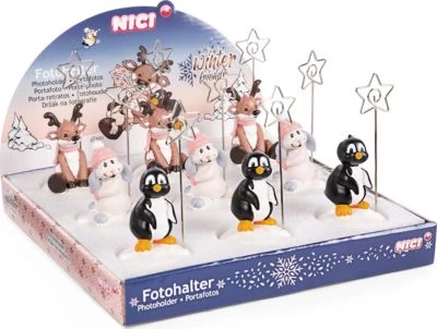 NICI Fotohalter Winter Friends 2022 Sortiment,Polyresin (48358) 3 NICI Fotohalter Winter Friends 2022 Sortiment,Polyresin (48358)