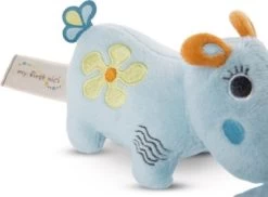 NICI Schmusetier Nashorn Manuffi 3D Mit Mulltuch, 13 Cm (48038) -Nici 26039583 04