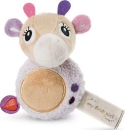 NICI Greifling Giraffe Sasuma Mit Rassel, 12 Cm (48035)