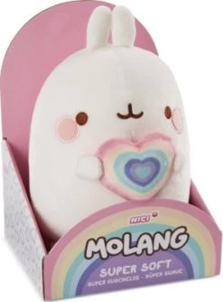 NICI Molang Mit Regenbogenherz, 12 Cm (48223) -Nici 26039753 04
