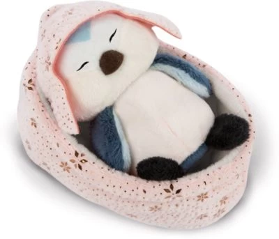 NICI Vogel Andoli Im Körbchen GREEN, Schlafend, 12 Cm (48355) 3 NICI Vogel Andoli Im Körbchen GREEN, Schlafend, 12 Cm (48355)