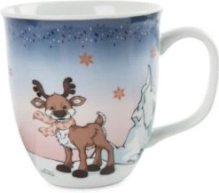 NICI Tasse Winter Friends 2022 Aus Porzellan, 410 Ml (48366)
