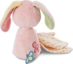 NICI Schmusetier 3D Hase Hopsali Mit Mulltuch, 13 Cm (48039) -Nici 26039815 03