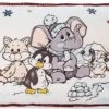 NICI Kissen Elefant, Pinguin, Schneefuchs, Rechteckig, 43 X 25 Cm (48579)