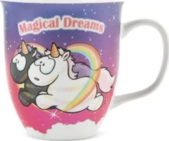 NICI Tasse Einhörner Star Bringer & Moon Keeper 360ml