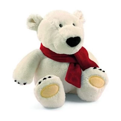 NICI Plüschtier Eisbär Mit Schal (35cm) 3 NICI Plüschtier Eisbär Mit Schal (35cm)