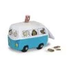 NICI Spardose Plüsch-Spardose - Jolly Mäh Bus (blau) -Nici 29140697 01